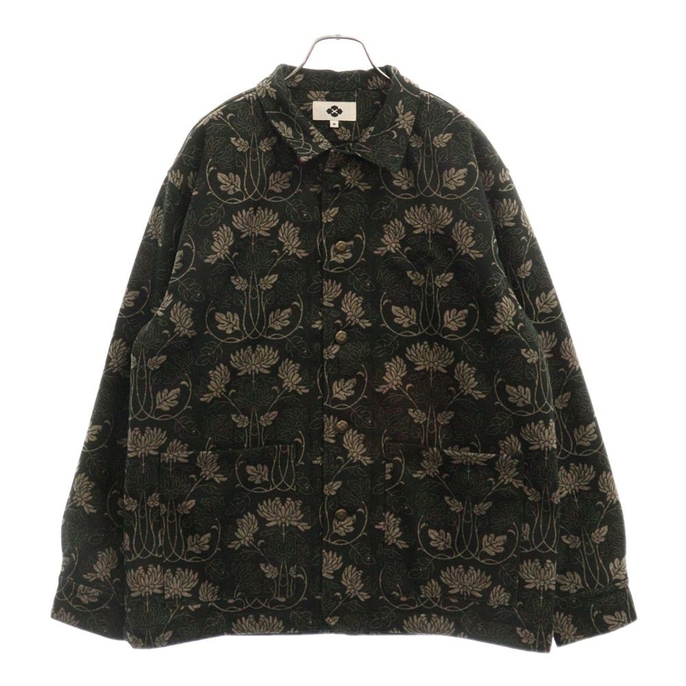GAKKIN (ガッキン) 墨小菊 CHRYSANTHEMUMS MELANGE JACKET 菊柄