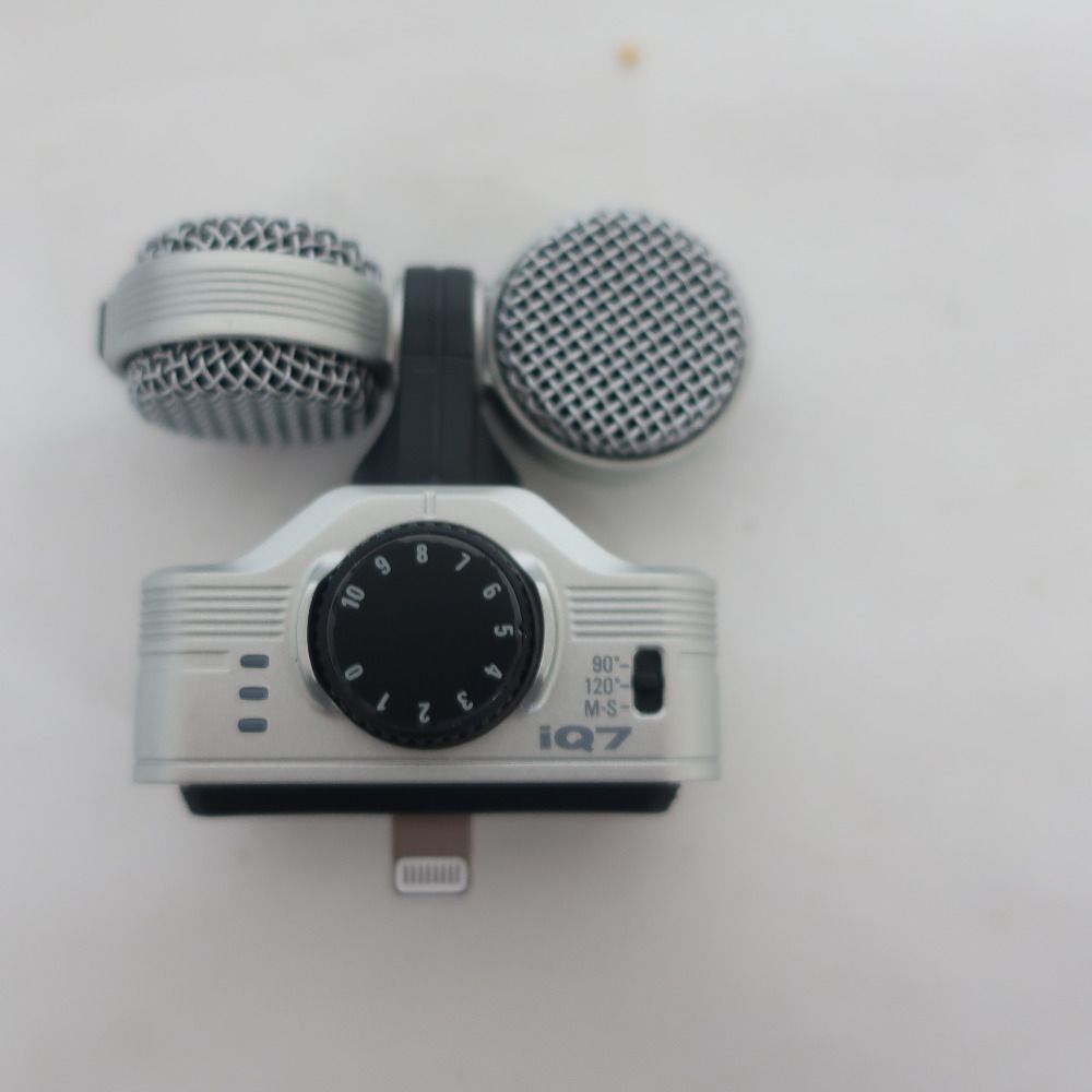 ZOOM ズーム スマホアクセサリー iPhone/iPad用MSステレオマイク iQ7