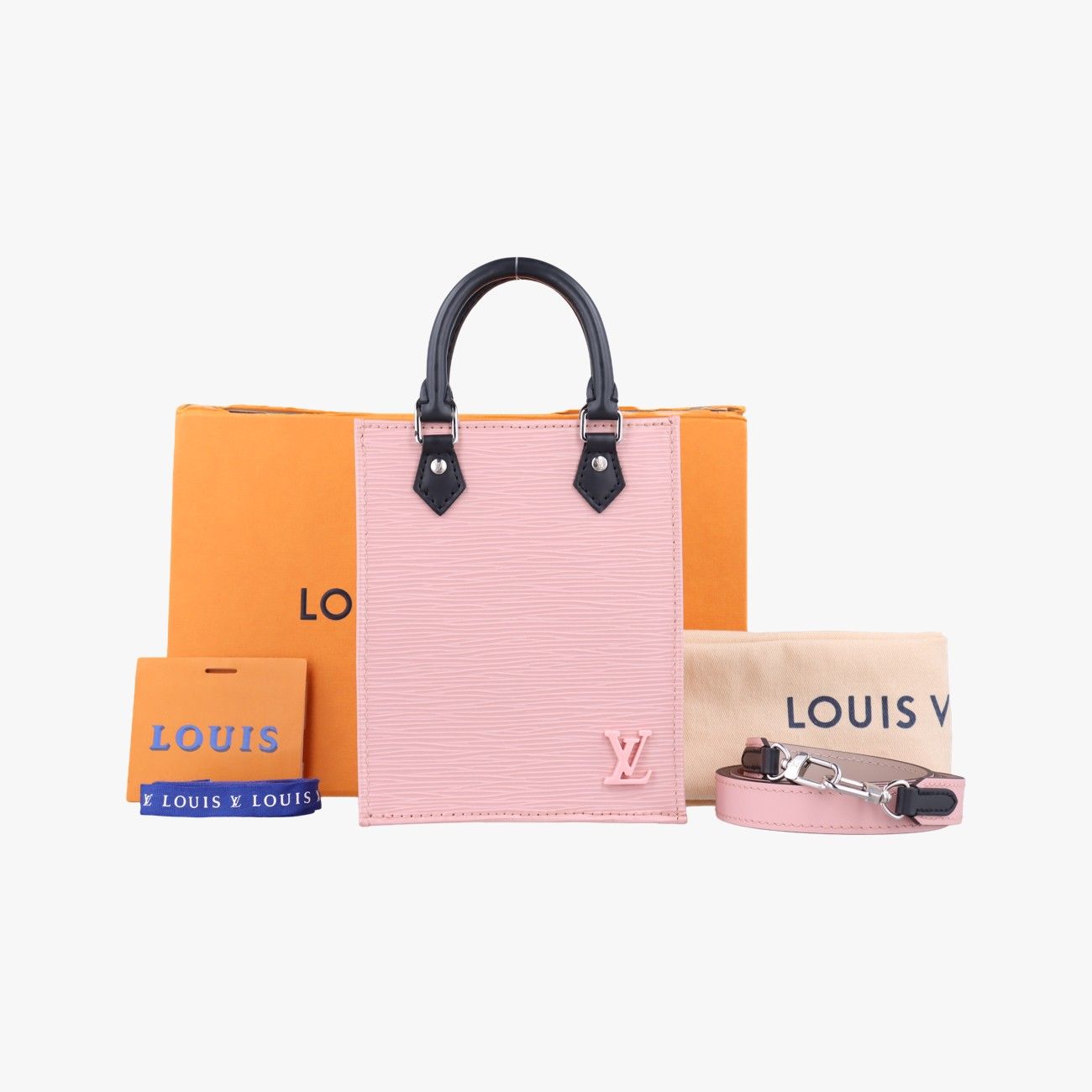 ルイヴィトンLouis VuittonプティットサックプラローズバレリーヌエピM69575ICチップ