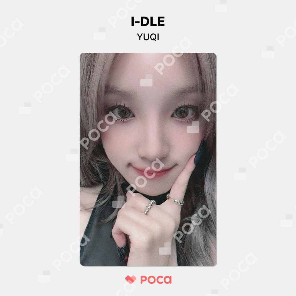 (G)I-DLE ウギ idoustage 中華 ラキドロ 3次 2枚セット G)I-DLE ウギ トレカ 2 IDOUSTAGE 公式 トレカ - メルカリ