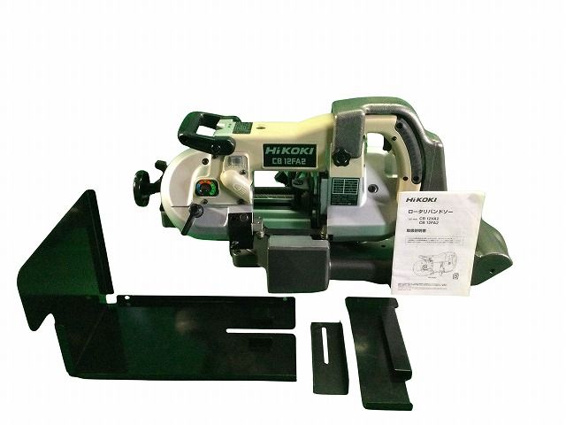 HITACHI 日立工機 100V ロータリバンドソー CB12FA2 ベース付 コード式 帯鋸切断機 パイプ切断機 鉄工用切断機 105626