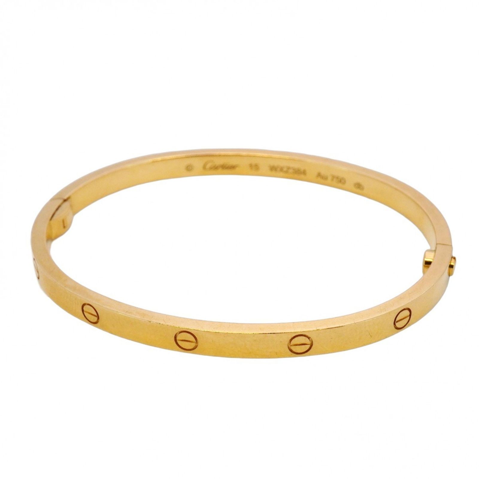 カルティエ(Cartier) カルティエ バングル ラブブレス 18KYG