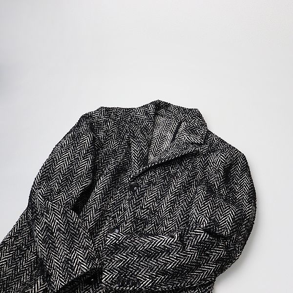 メンズ DIESEL ディーゼル ウールミックス ヘリンボーン
