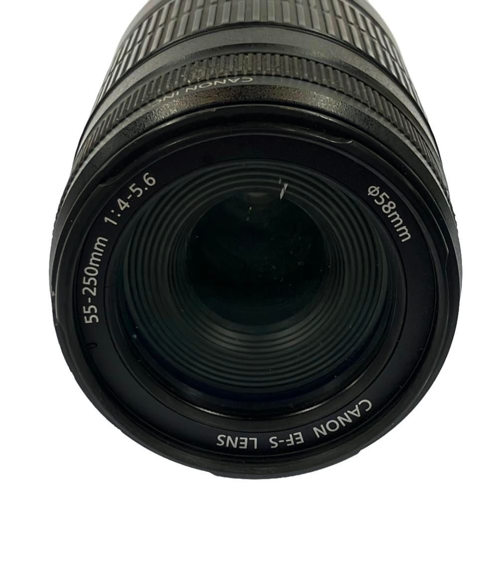 訳あり キヤノン 交換用レンズ EF-S 55-250mm F4-5.6 IS canon 【公式