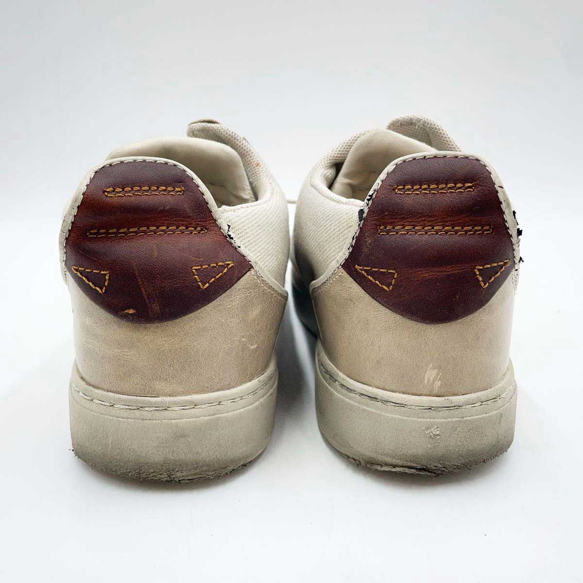 Timberland ティンバーランド レザー キャンパス スニーカー 26cm D732 
