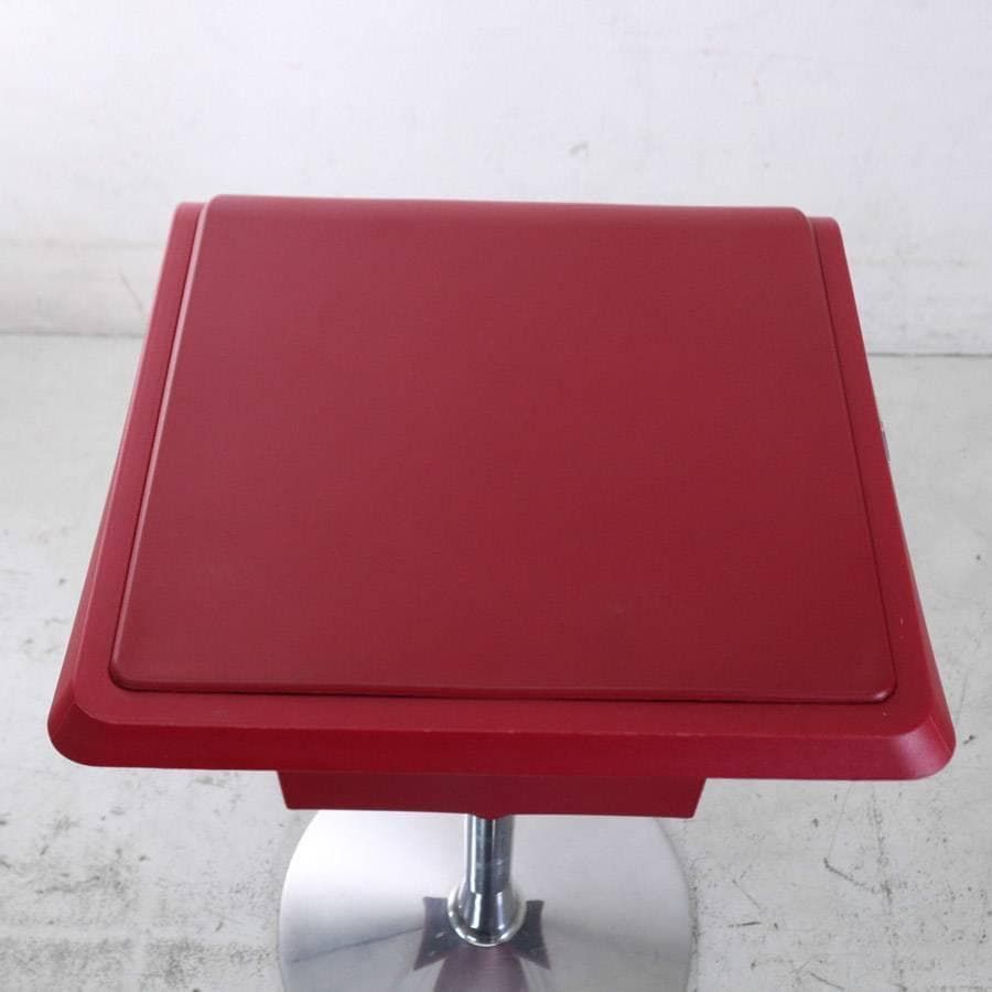 イタリア製 KRISTALIA DART STOOL ルカ ニケット レッド 269h10 MARWIL-DEMENAGEMENTS_CH