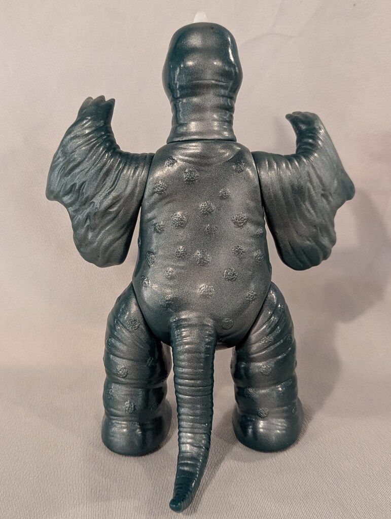 B-CLUB 復刻怪獣シリーズ ブルマァク ペギラ 深緑成型 1879