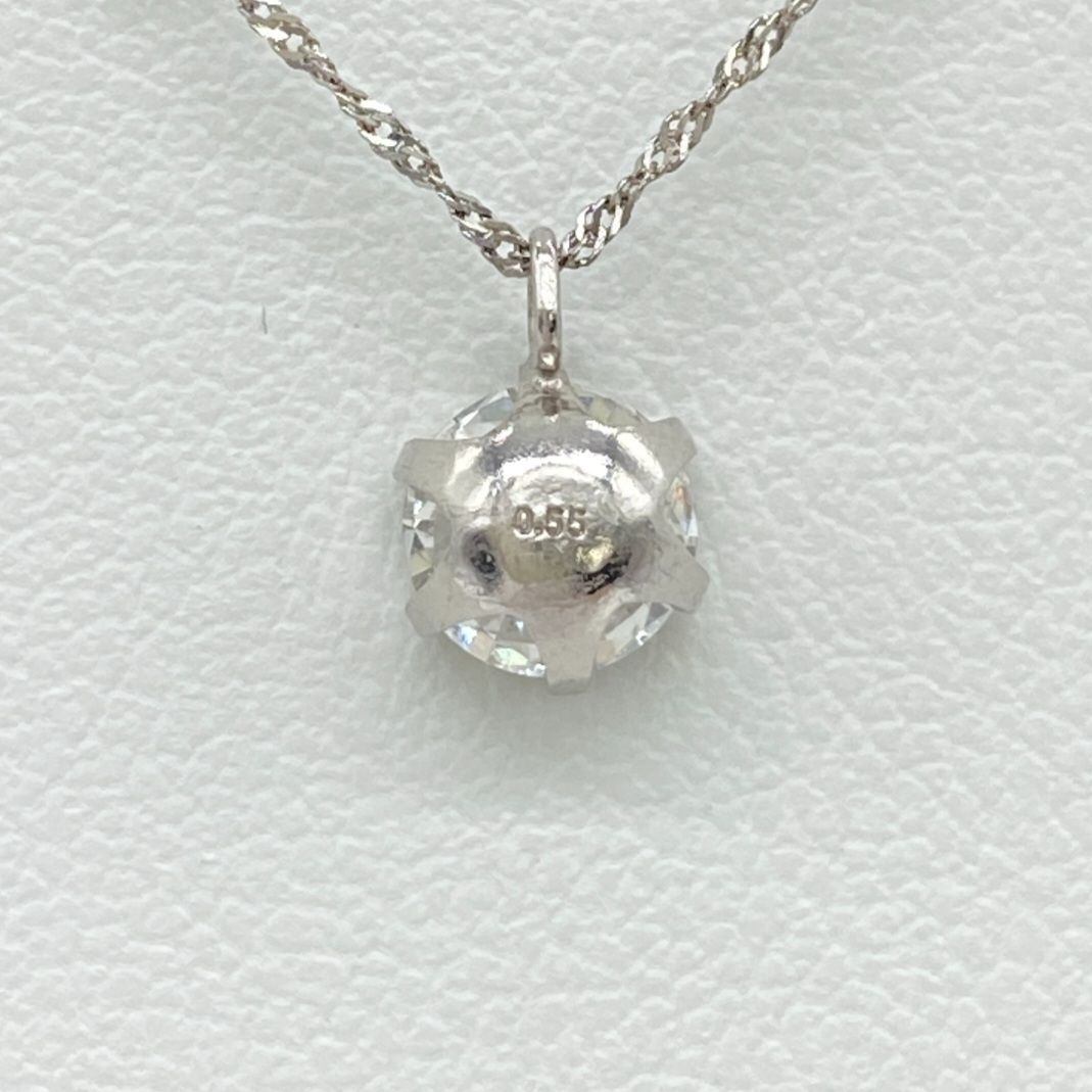 pt900 大粒 ダイヤモンド 0.66ct ネックレス プラチナ pt850 一粒ダイヤモンド ペンダント 宝石 天然ダイヤモンド 首かざり jewel planet 公式サイト &frasl; PT900 0.444ct ブラジル産パライバ