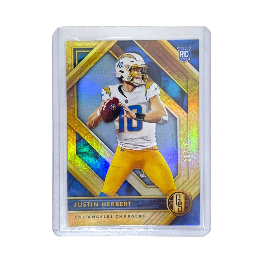 PANINI NFLカード GOLD STANDARD JUSTIN HERBERT LOS ANGELES CHARGERS 18|75 103 IT1