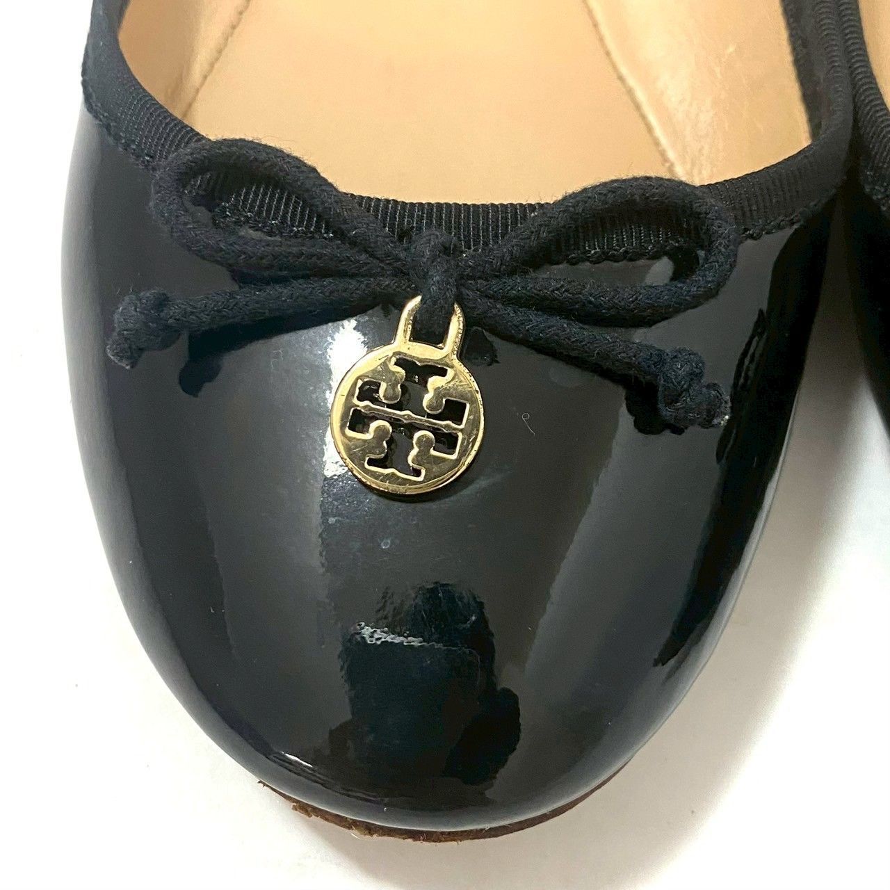 CH【TORY BURCH】フラットシューズ サイズ 8M 約25cm エナメル