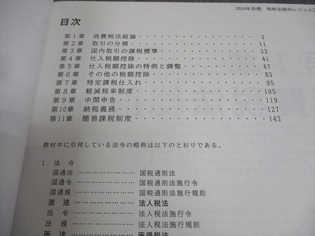 CPA会計学院 公認会計士講座 租税法 論文対策講義 高野レジュメ