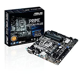 【中古-非常に良い】ASUSTeK Intel H270搭載 マザーボード LGA1151対応 PRIME H270M-PLUS 【microATX】