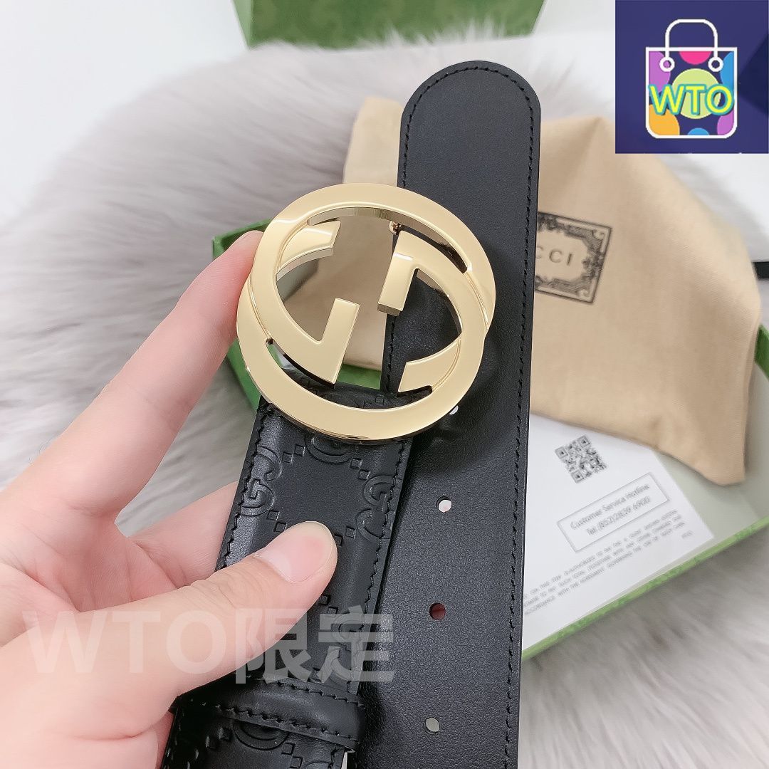 【未使用品】GUCCI グッチ ベルト ダブルG バックル 625839 Gucci グッチ ダブルG バックルベルト - FARFETCH