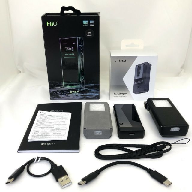 アウトレット品 Fiio Bluetooth アンプ レシーバー BTR7 BTR7 保護ケース SK-BTR7 セット