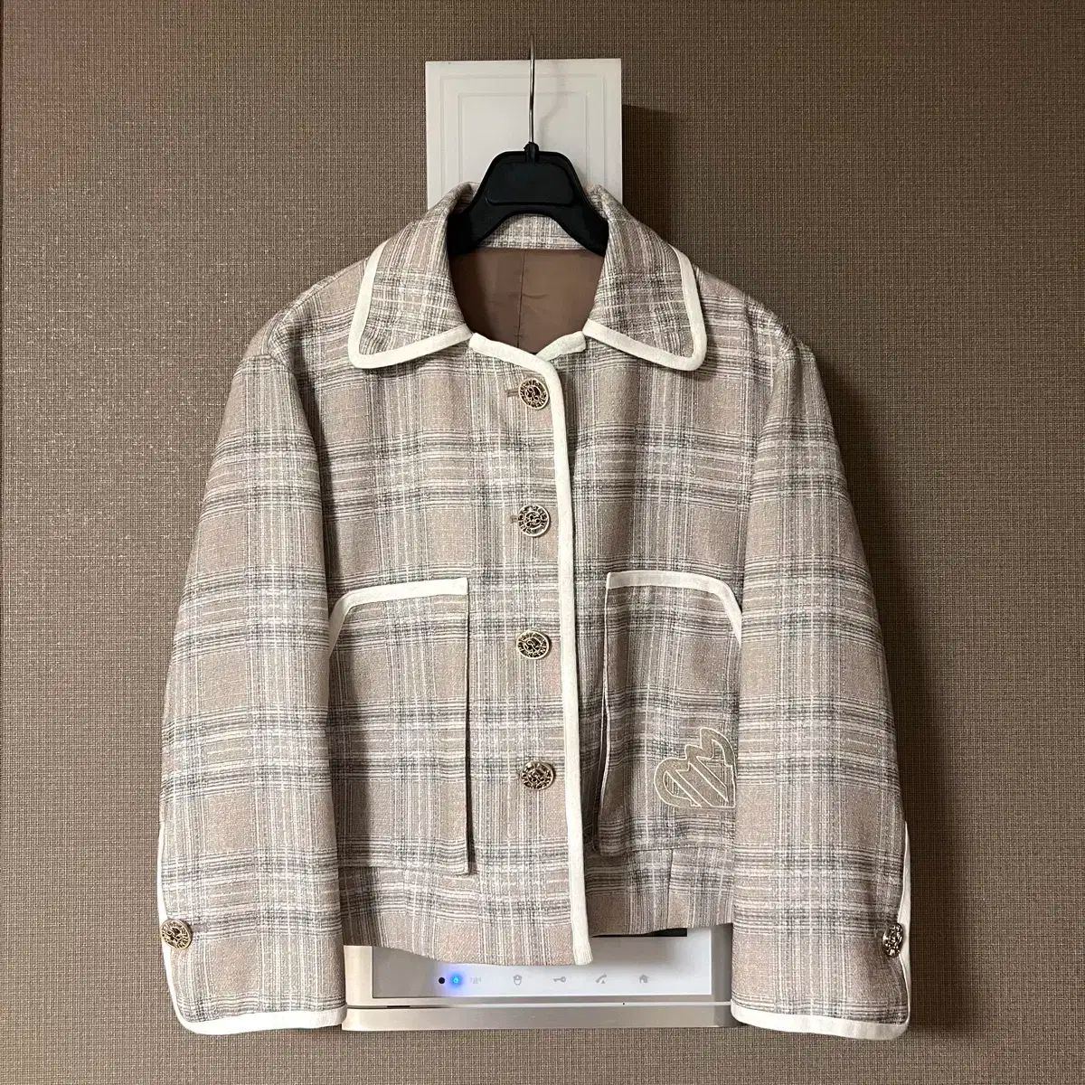 辻本舞 I'm in バックベルトワイドジーンズ i'm in 辻元舞/バック