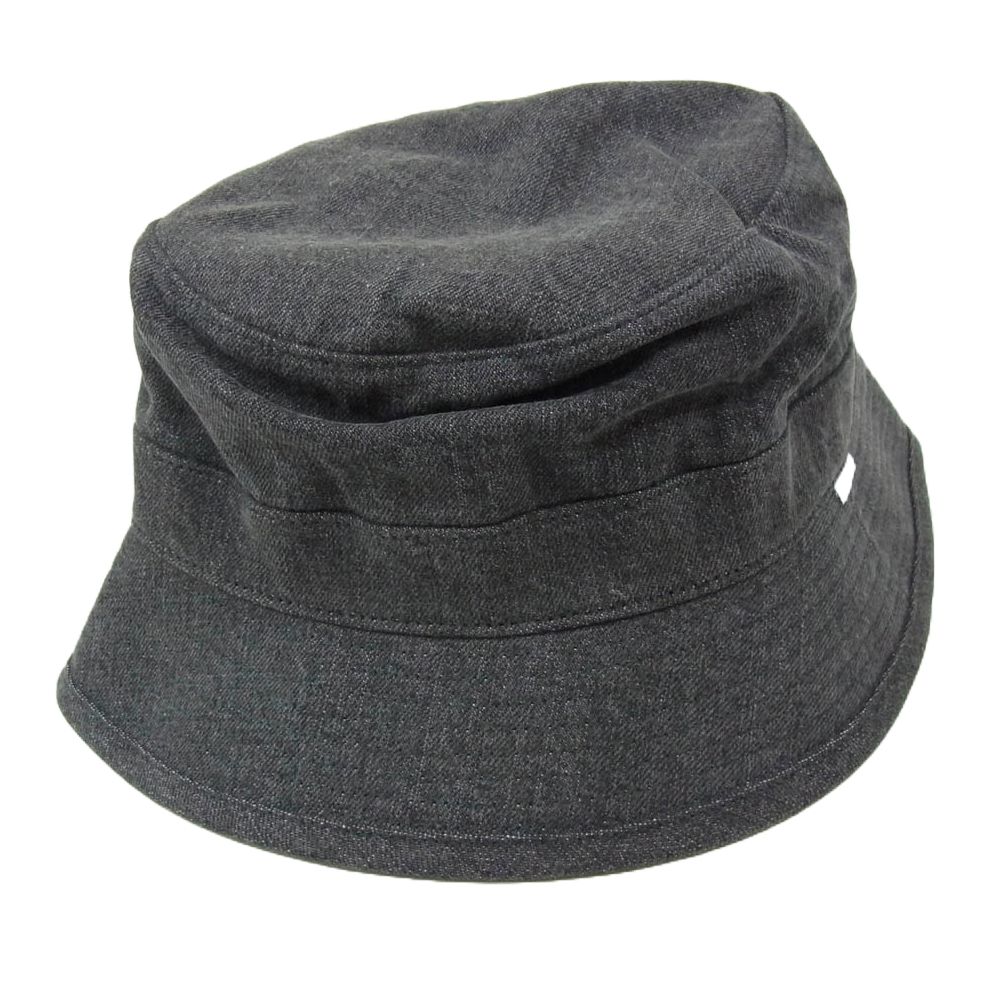 WTAPS ダブルタップス 21AW 212HCDT-HT19 EX43 BUCKET 02 COTTON DENIM コットン デニム バケットハット ブラック系 X04 新古品