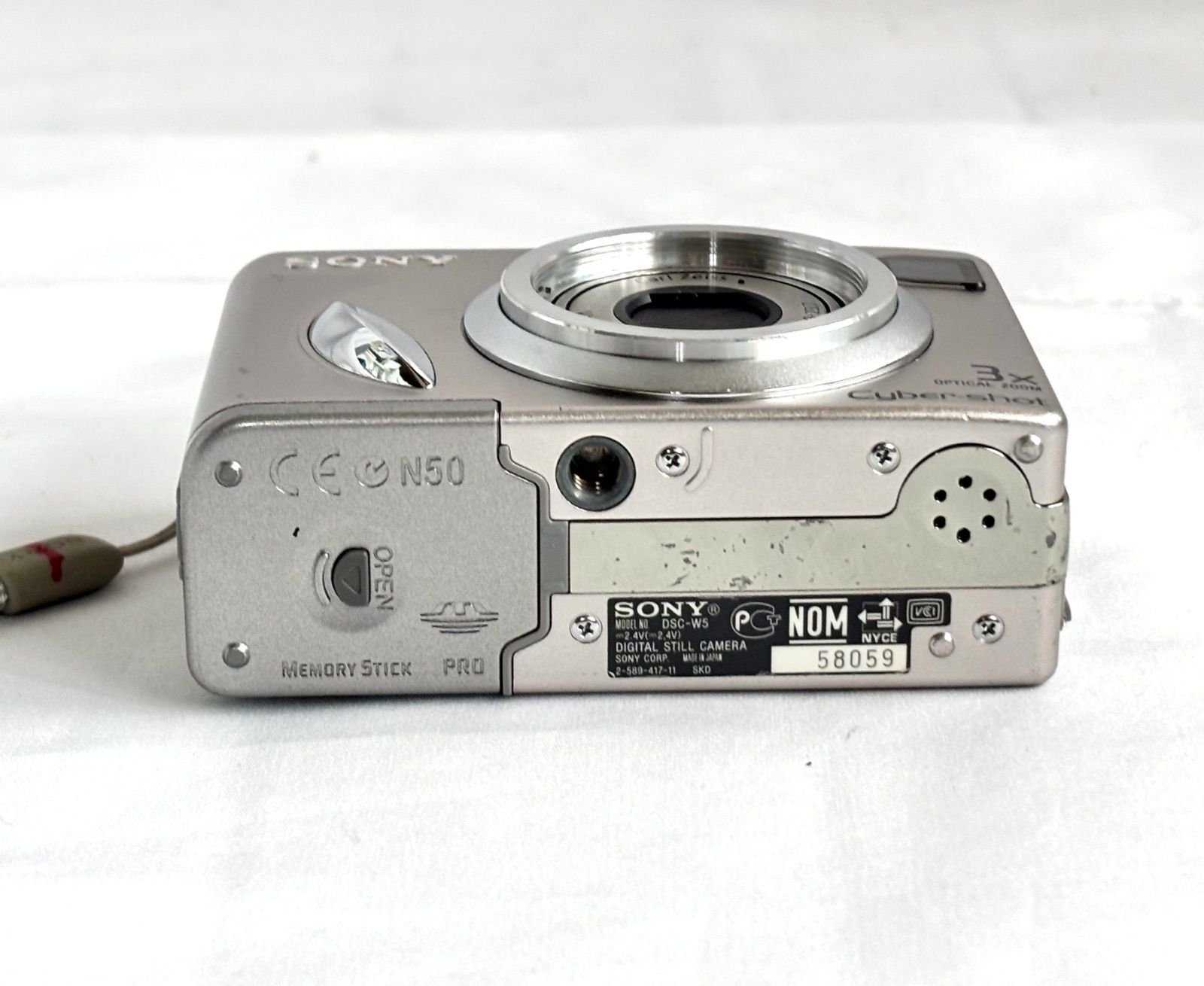 動作品 SONY DSC-W5 ソニー Cyber-shot サイバーショット 3 