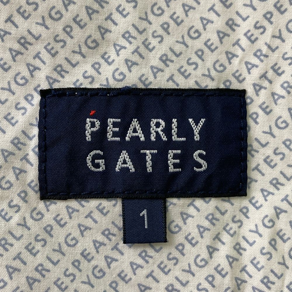 サイズ：1 PEARLY GATES パーリーゲイツ  バックロゴ刺繍 ストレッチスカート  ブラック系 [240101471555] ゴルフウェア レディース ストスト PEARLY GATES】Nyストレッチドビースカート ＜ロゴヒョウ柄