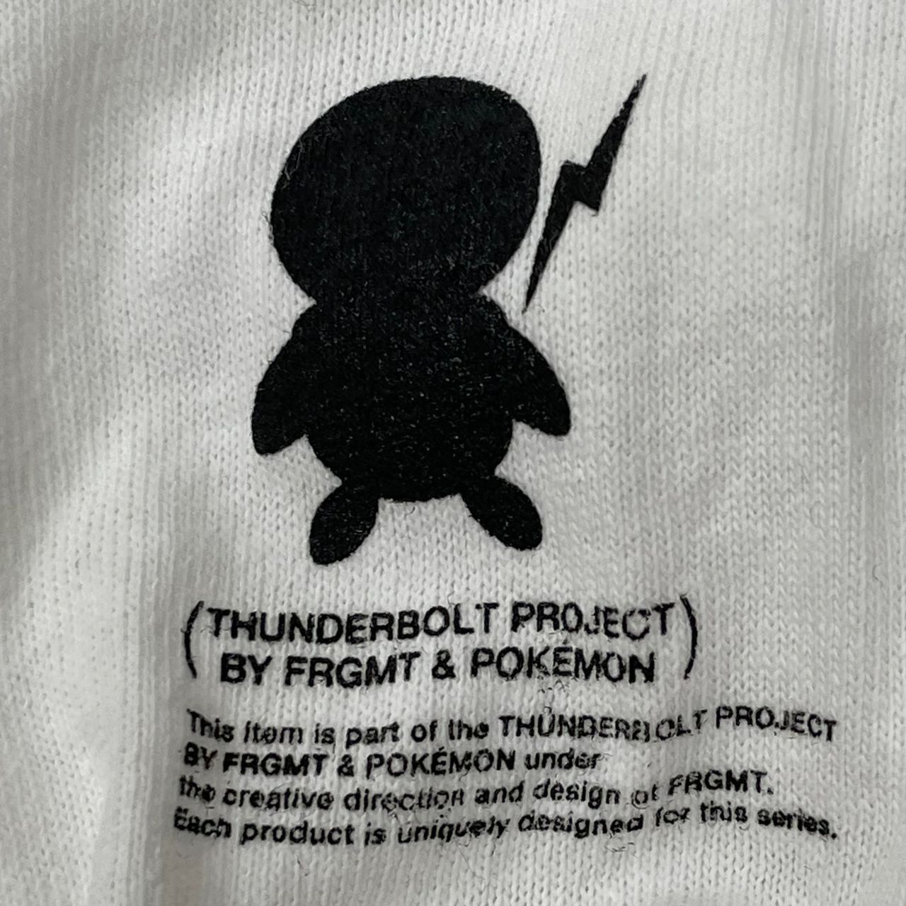 定価11000円 未使用 FRAGMENT DESIGNT Pokemon 21SS THUNDERBOLT 