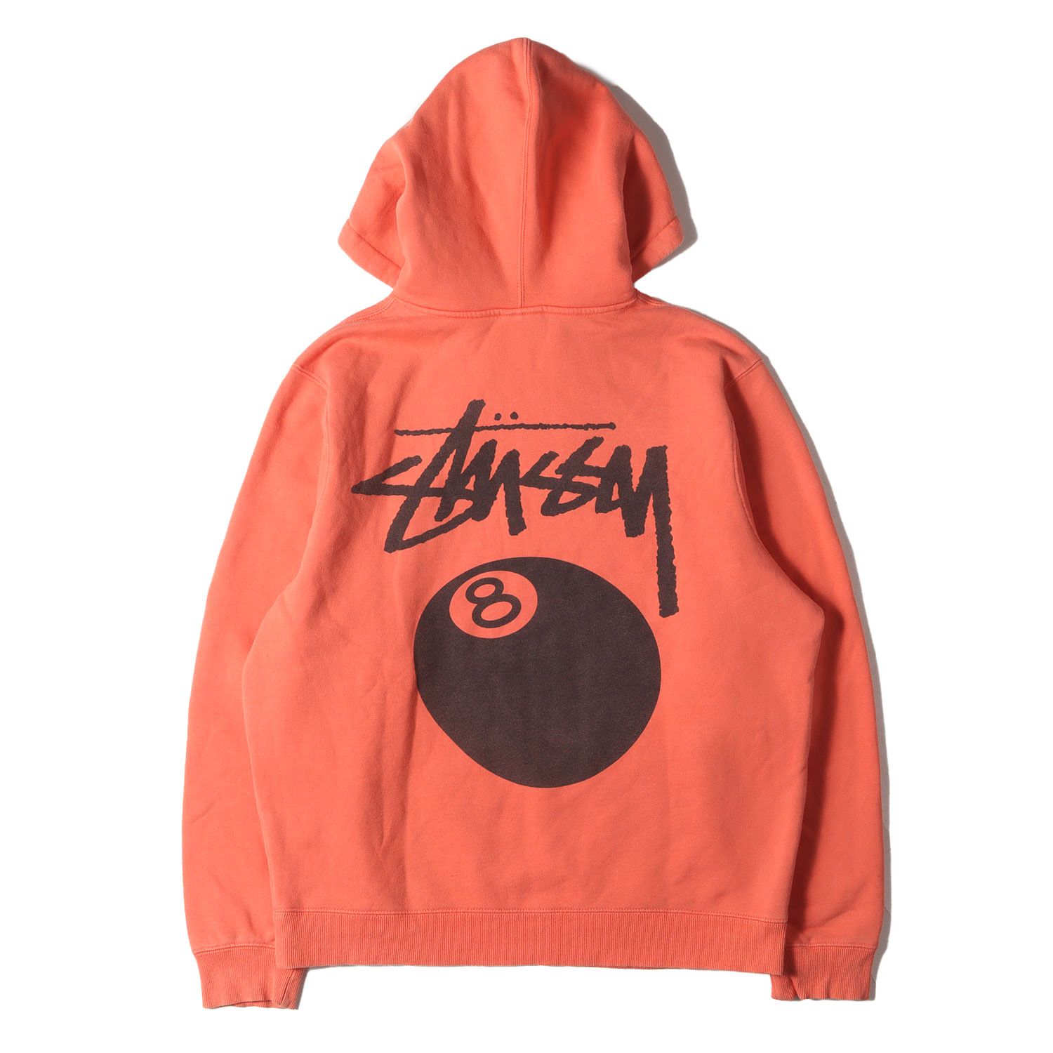 STUSSY ステューシー パーカー サイズ:S 8ボール スウェット パーカー