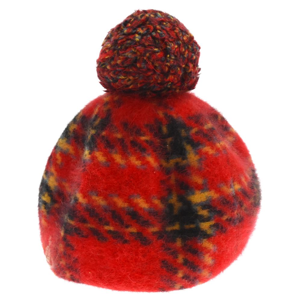 Vivienne Westwood チェック柄 ベレー帽 アンゴラ ヴィヴィアン