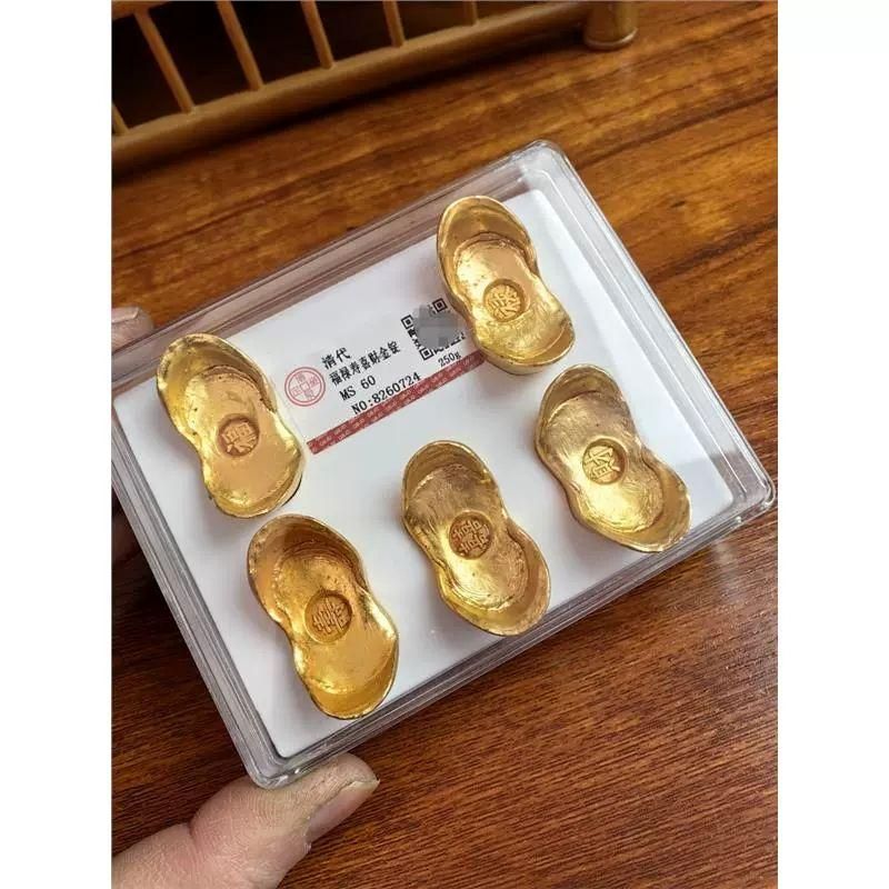 福禄寿喜財 金錠 5枚セット 収蔵品 コレクション 硬貨 海外金貨 福禄寿喜財 金錠 5枚セット 収蔵品 コレクション 硬貨 海外金貨