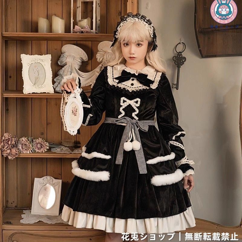 豪華姫系 lolita 可愛 レトロ風 オリジナル jsk ロリータ ワンピース 楽天市場】レディースロリータワンピース レース付き 可愛い