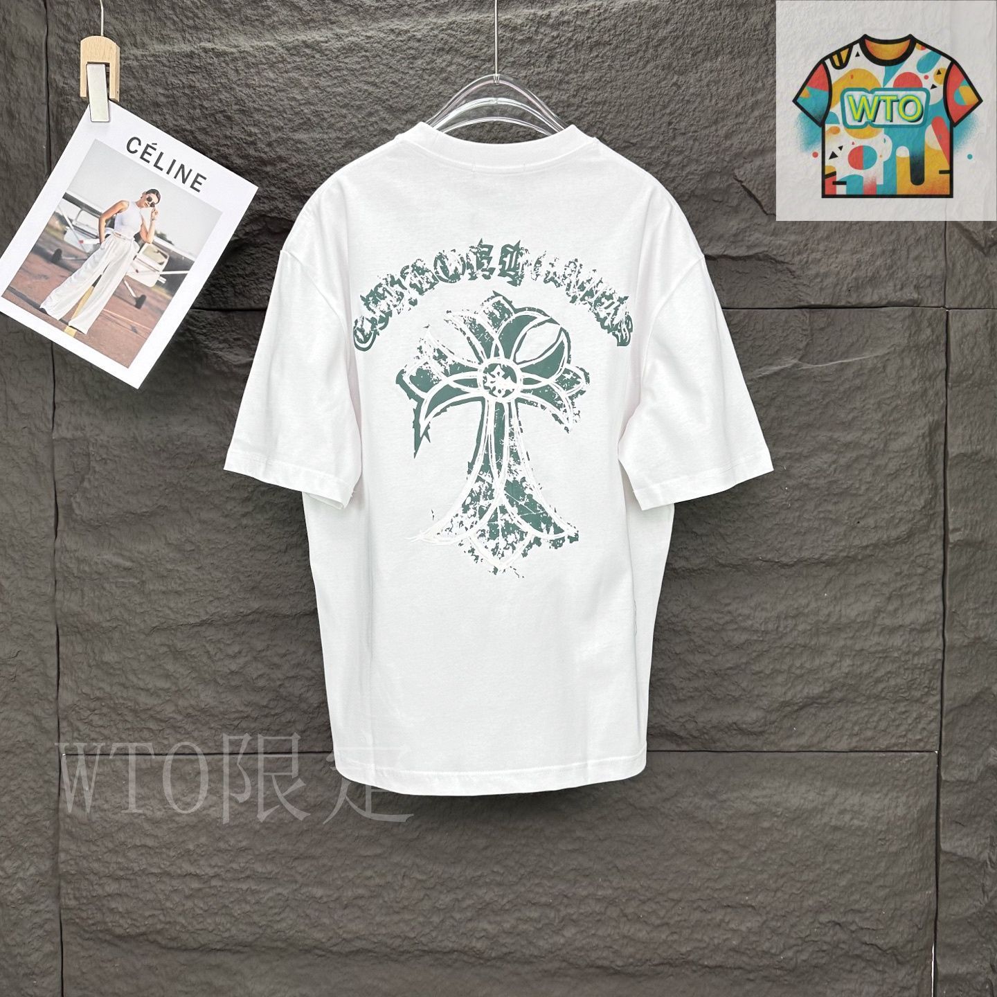 A&G クロムハーツ　十字架Tシャツ CHROME HEARTS クロムハーツ ×Guns N' Roses Skull Cross tee
