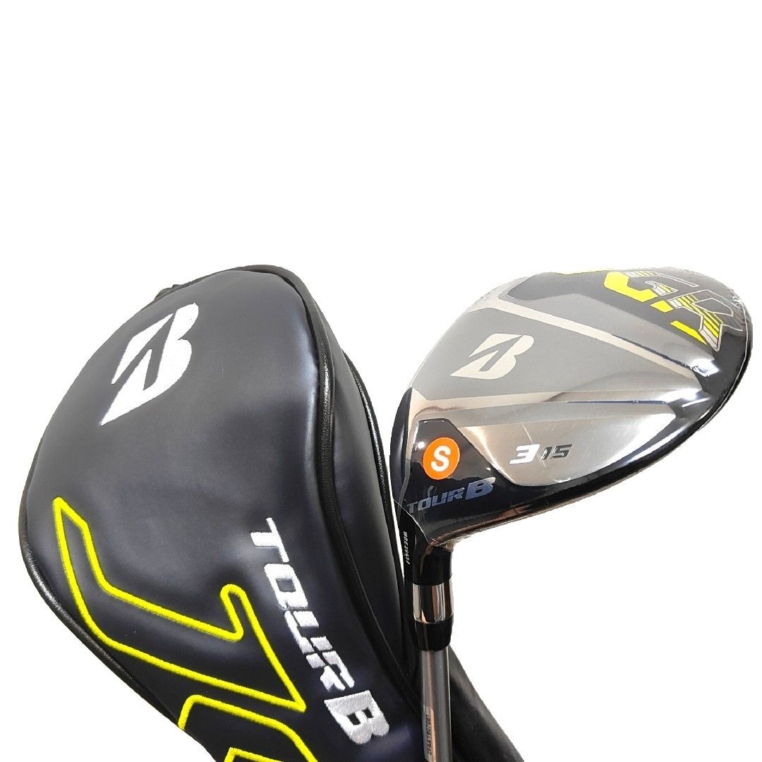 BRIDGESTONE - 新品　レフティ　JGR 3W フェアウェイウッド　純正カーボン　S カバー付 新品 レフティ JGR 3W フェアウェイウッド 純正カーボン S