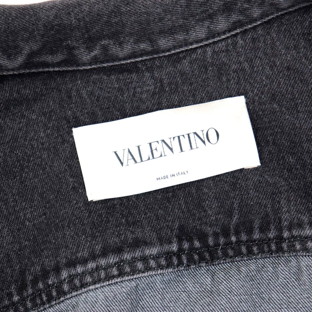 valentino デニムジャケット　46 黒 2025年最新】VALENTINO Gジャン・デニムジャケットの人気