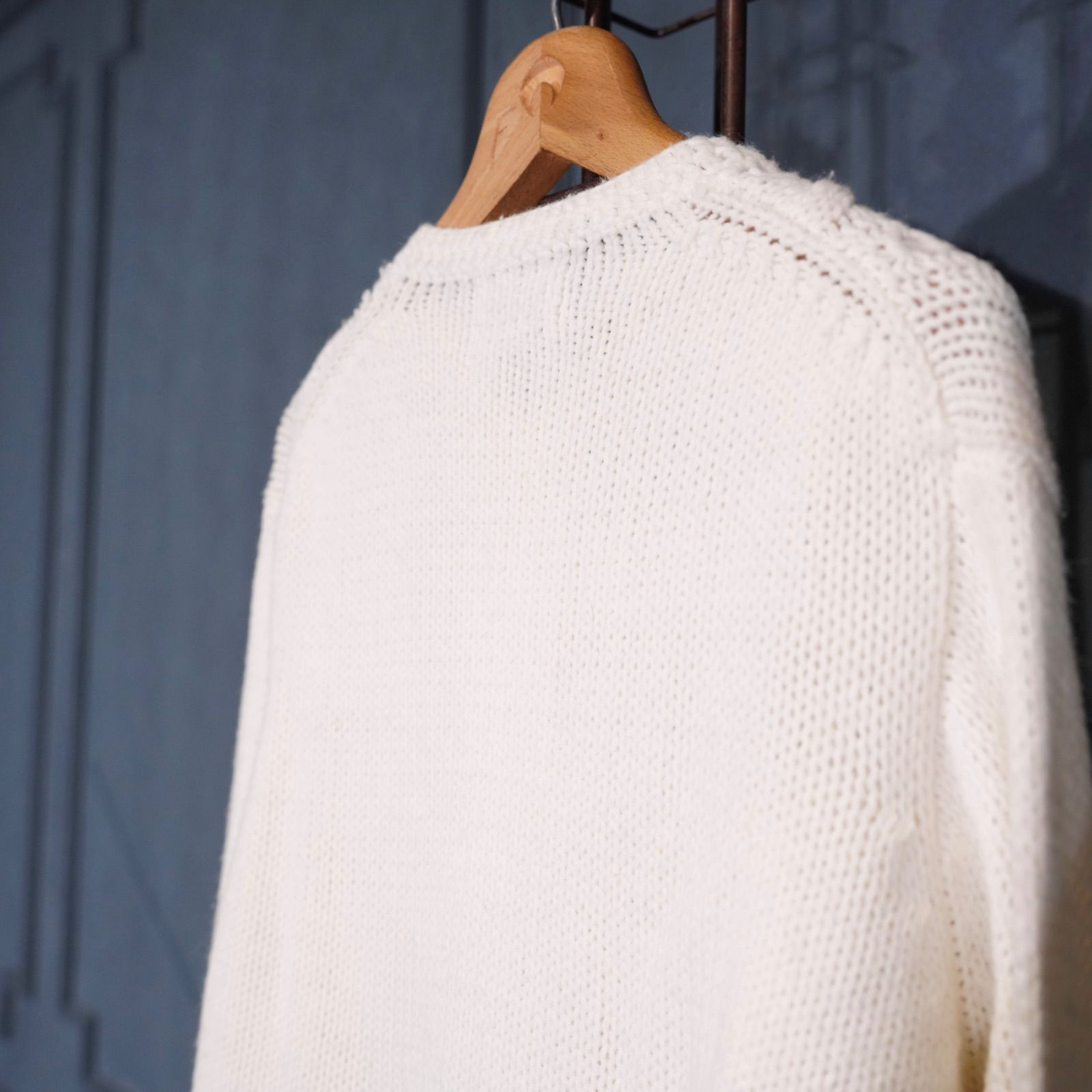 *SPECIAL ITEM* 70’s〜 USA VINTAGE Jan Lee FLOWER EMBROIDERY DESIGN KNIT CARDIGAN|70年代〜アメリカ古着お花刺繍ニットカーディガン USTAUSTRALIA_COM_AU