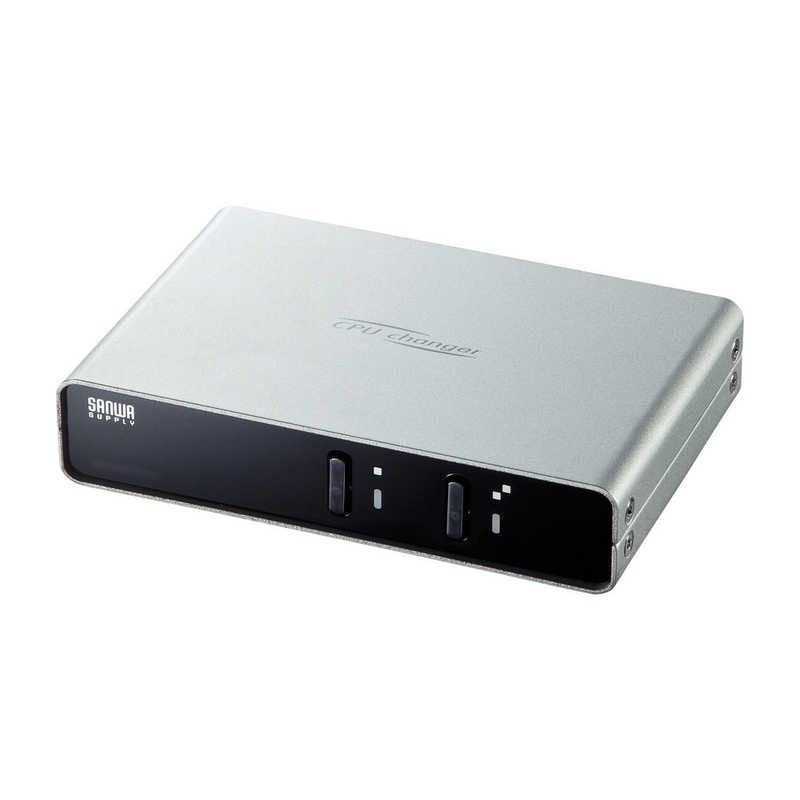 送料無料 ♥ 未開梱 サンワサプライ パソコン自動切替器 2 1 SW-KVM2LUN2