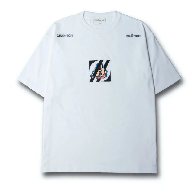 ZETA DIVISION x vaultroom LOGO TEE 白 Lサイズ メンズTシャツ - メルカリ