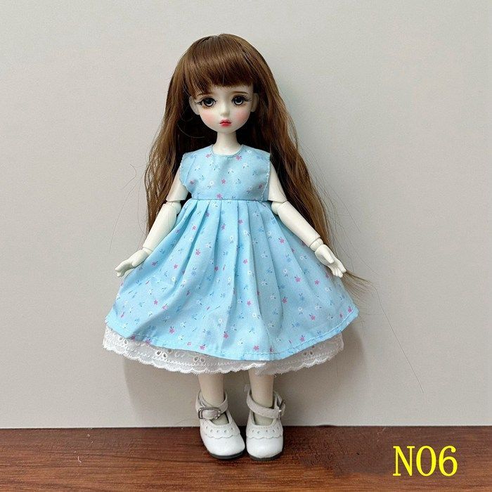 BJDドール用服 1/6ドール服 BJD 人形ドール ワンピース 着せ替え
