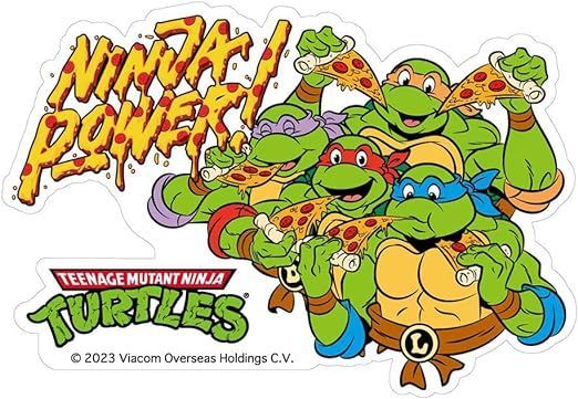 ミュータント・タートルズ ステッカー [7.TMNT-00003-7] - メルカリ