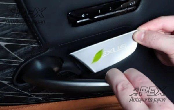 レクサス LS XF50 LS500h 2017年－ 3色可選 ドアハンドル カバー ドアプロテクタドー パーツ 内装ガーニッシュ4Pセット FFCRYSTALESIA_COM