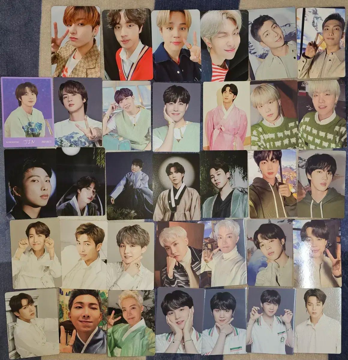 BTS ミニフォト BTS Jimin Mini Instant Film Photo - PT 2 – Beautiful Little Pieces