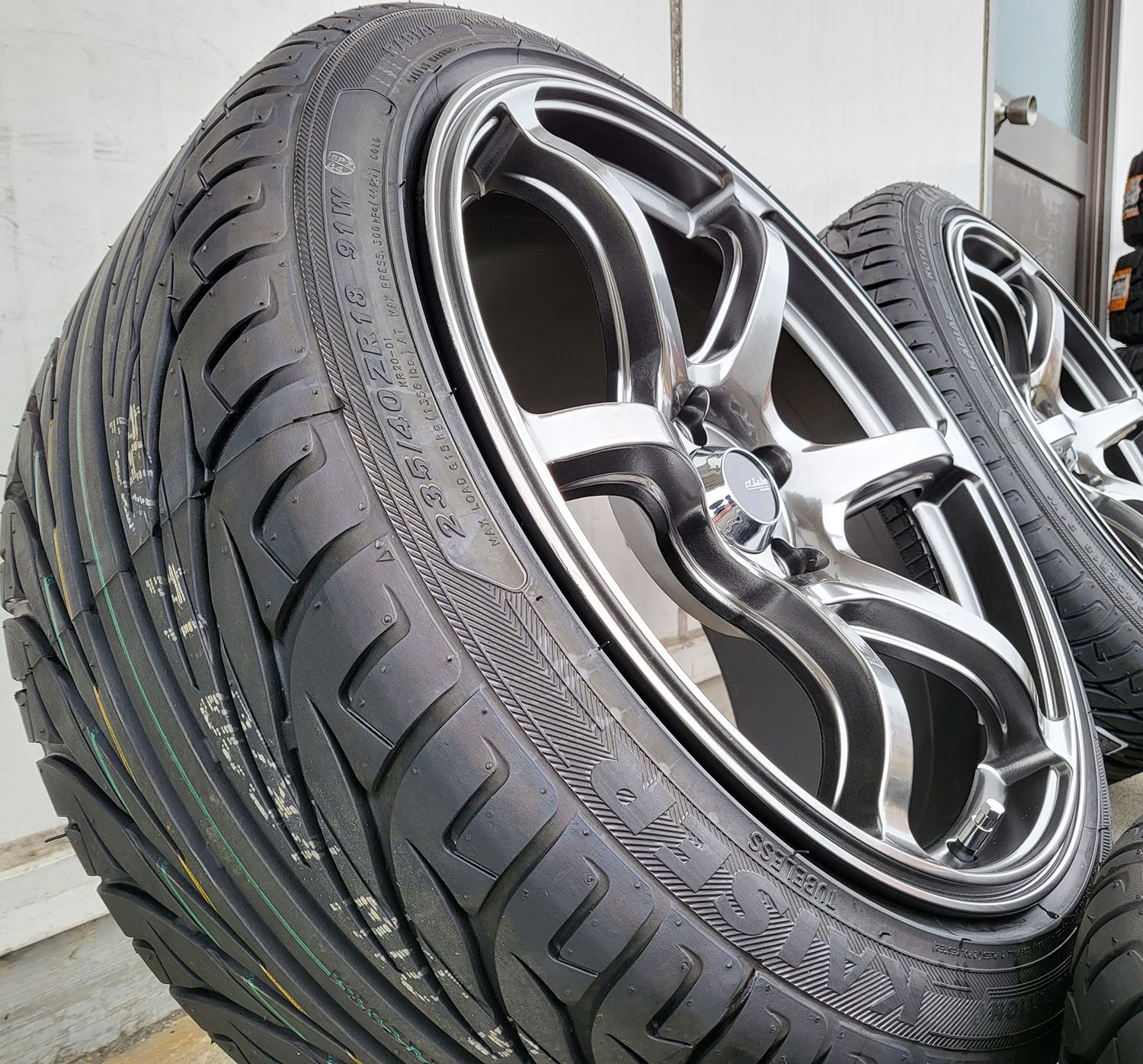 86 トヨタ 当店オススメ!!! タイヤホイール 新品4本セット Acht-6 KENDA KR20 225/40R18 235/40R18 -  メルカリ