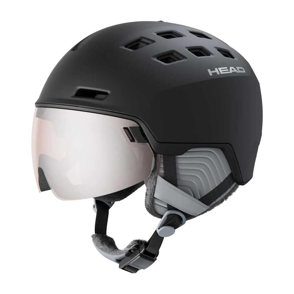 お取り寄せ ２～４週間で発送 ヘッド レイチェル ウーマン バイザー ヘルメット Black|Silver-RedS2 t HEAD Rachel woman visor helmet t