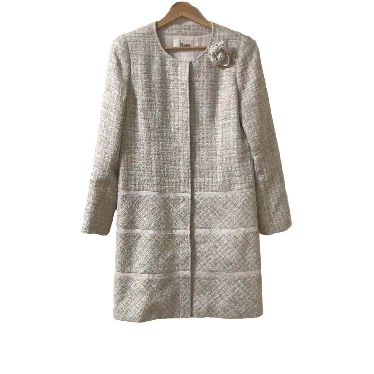 Rene(ルネ) コート サイズ38 M レディース - グレーベージュ