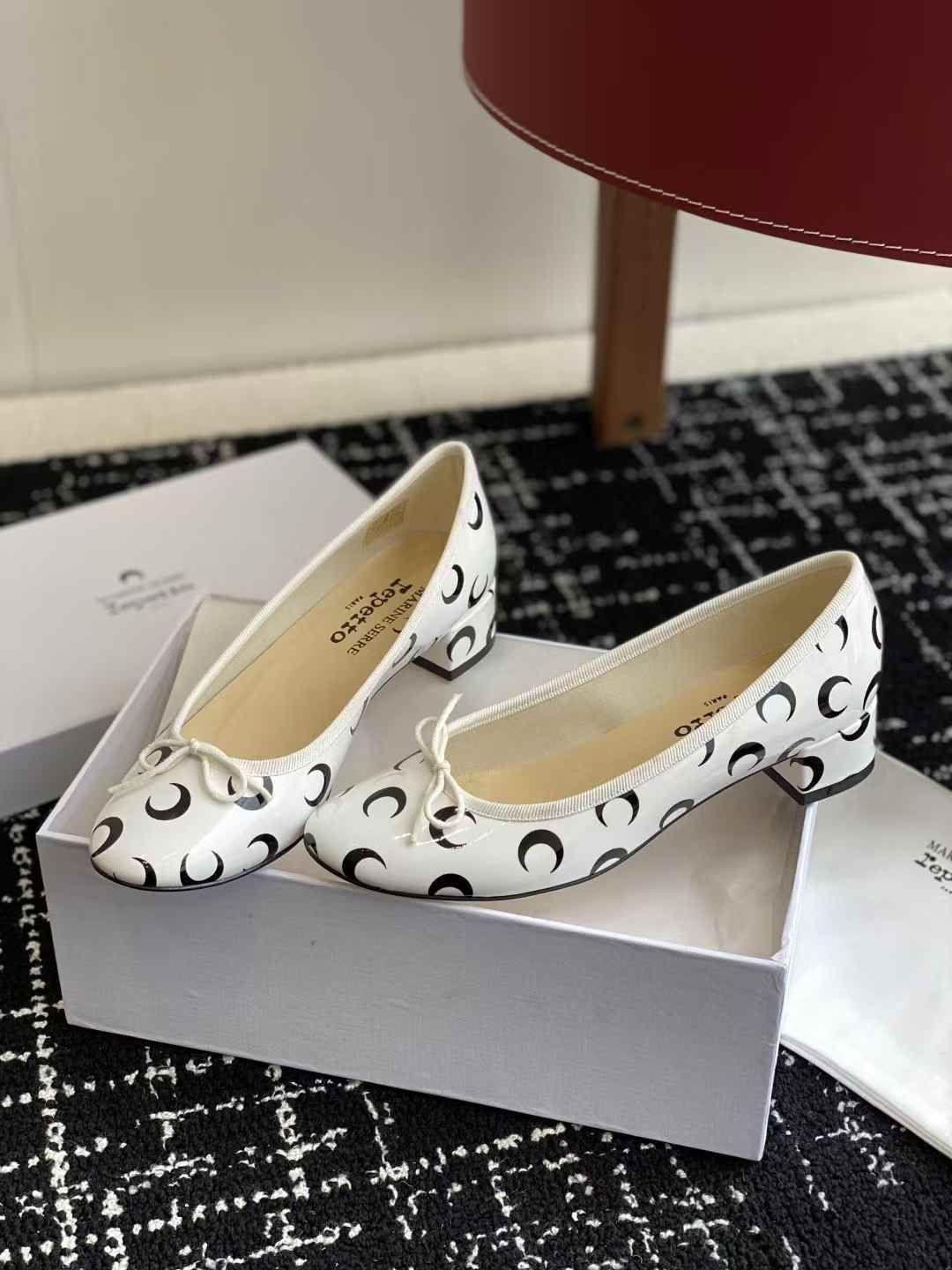 Marine serre x Repetto Camille バレエシューズ - メルカリ