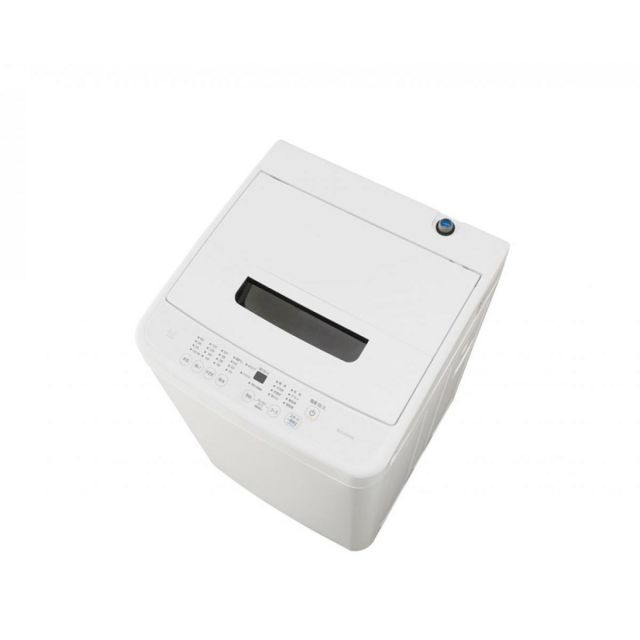 全自動洗濯機 4.5kg IAW-T451 ホワイト 一人暮らし コンパクト 部屋干しモード