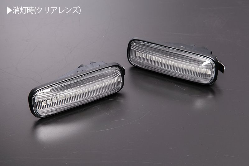 コンパクト発送 ホンダ01 LED サイドマーカー 点滅タイプ 純正交換 Eマーク フェンダー ウインカー ウィンカー レンズ 左右 新品