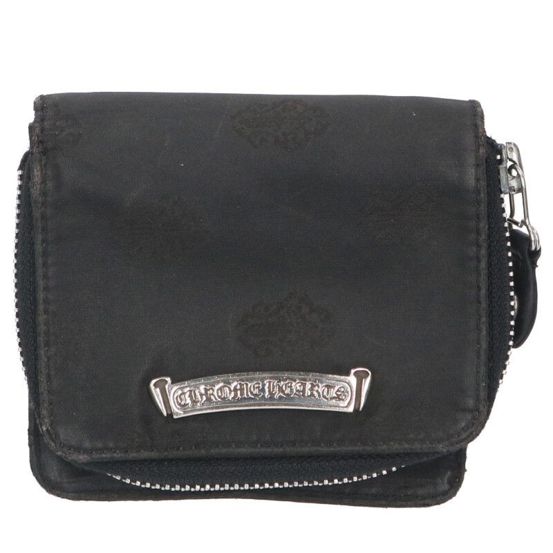 スクエア ジップ ビル ラウンドジップ スクエア ジップ ビル ラウンドジップ CHROME HEARTS クロム