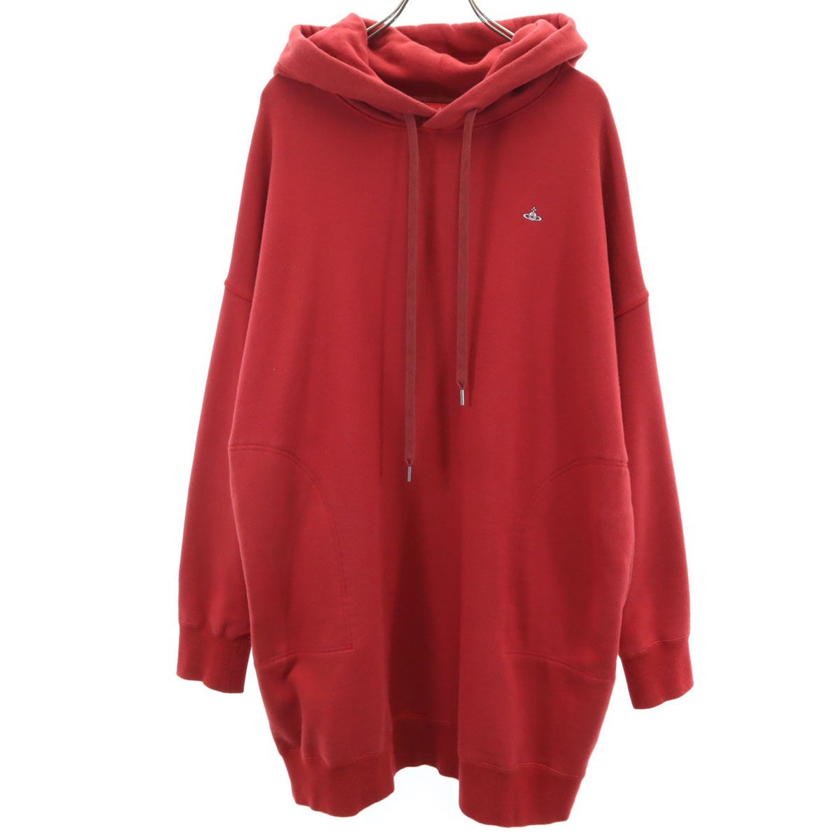 Vivienne Westwood RED LABEL ヴィヴィアンウエストウッドレッドレーベル 日本製 オーブ 長袖 ロング パーカー o レッド レディース Vivienne Westwood RED LABEL ヴィヴィアンウエストウッドレッド