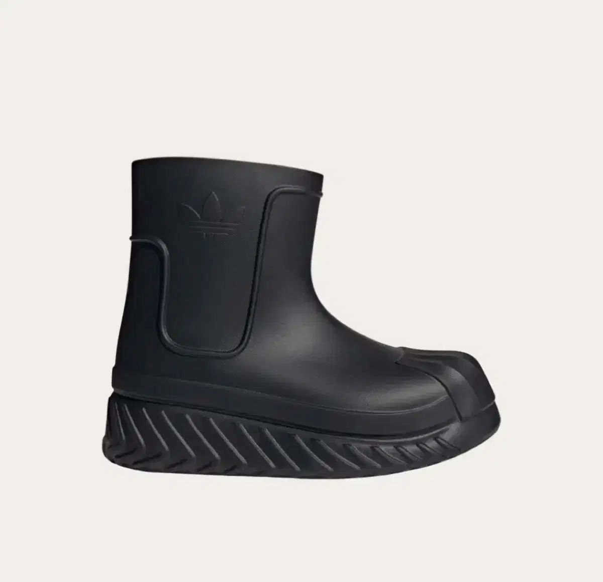 adidas アディダス アディフォーム スーパースター ブーツ レインブーツ 黒 235