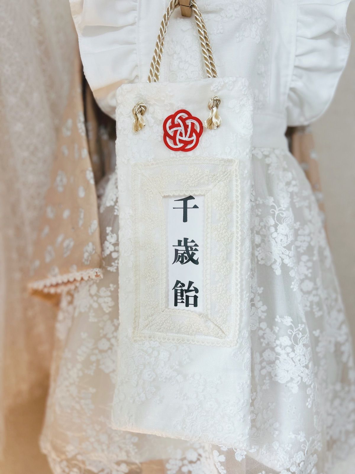 ハンドメイド＊お花のちとせあめ袋＊七五三＊ - メルカリ
