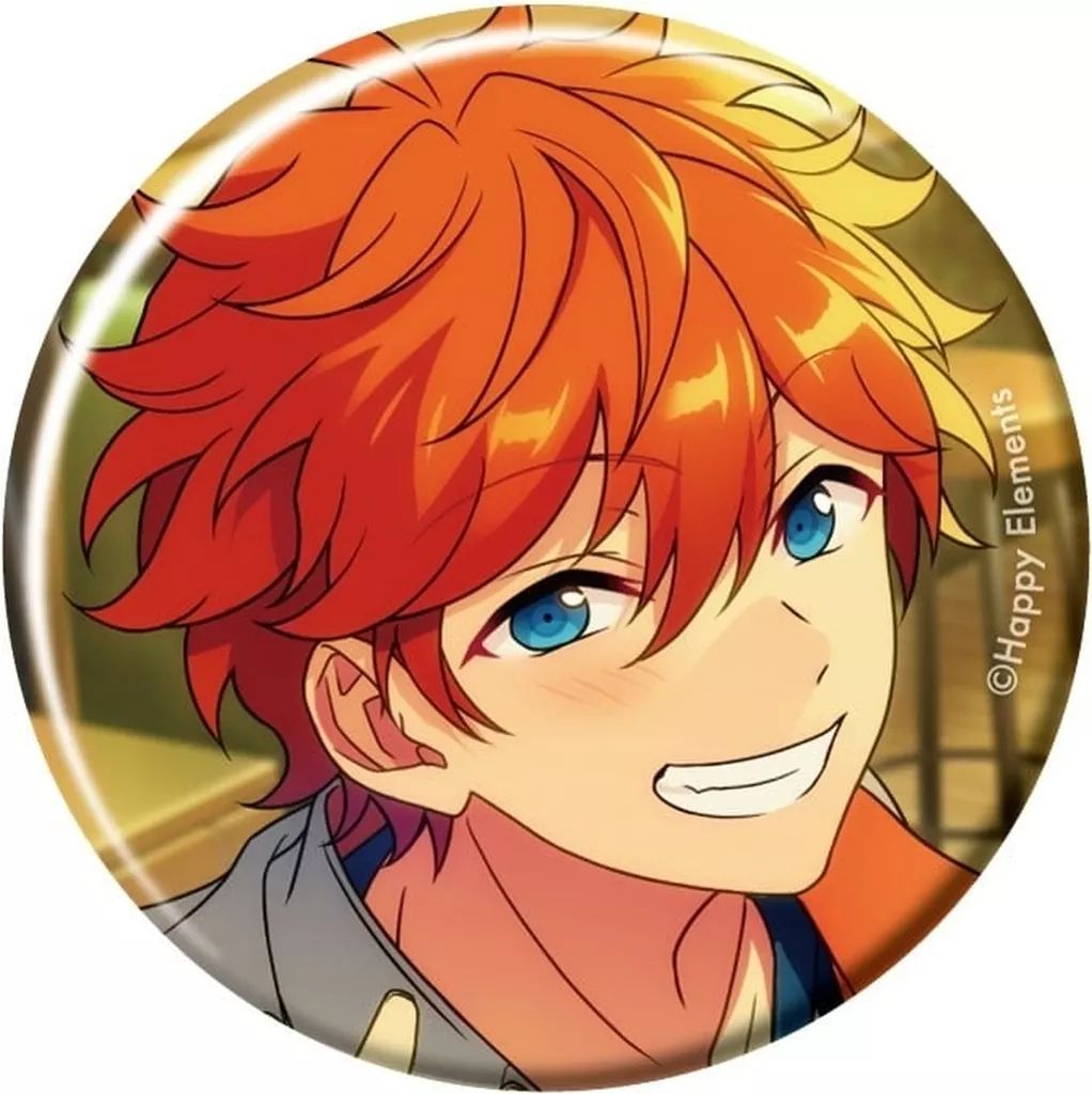 ＊最終価格　明星スバル　缶バッジ　ハッピーチャーム　80個 中古】バッジ・ビンズ 明星スバル 「あんさんぶるスターズ