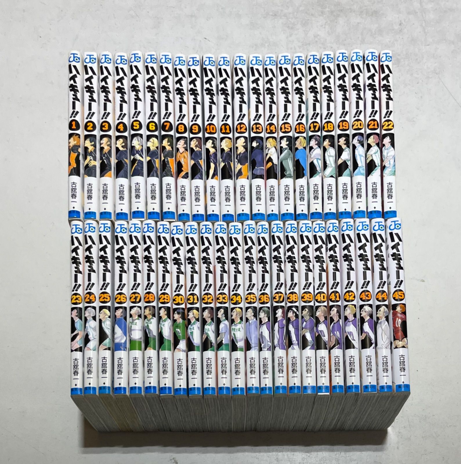 ハイキュー！！ コミック 全45巻完結セット+おまけ付き！ 古舘春 