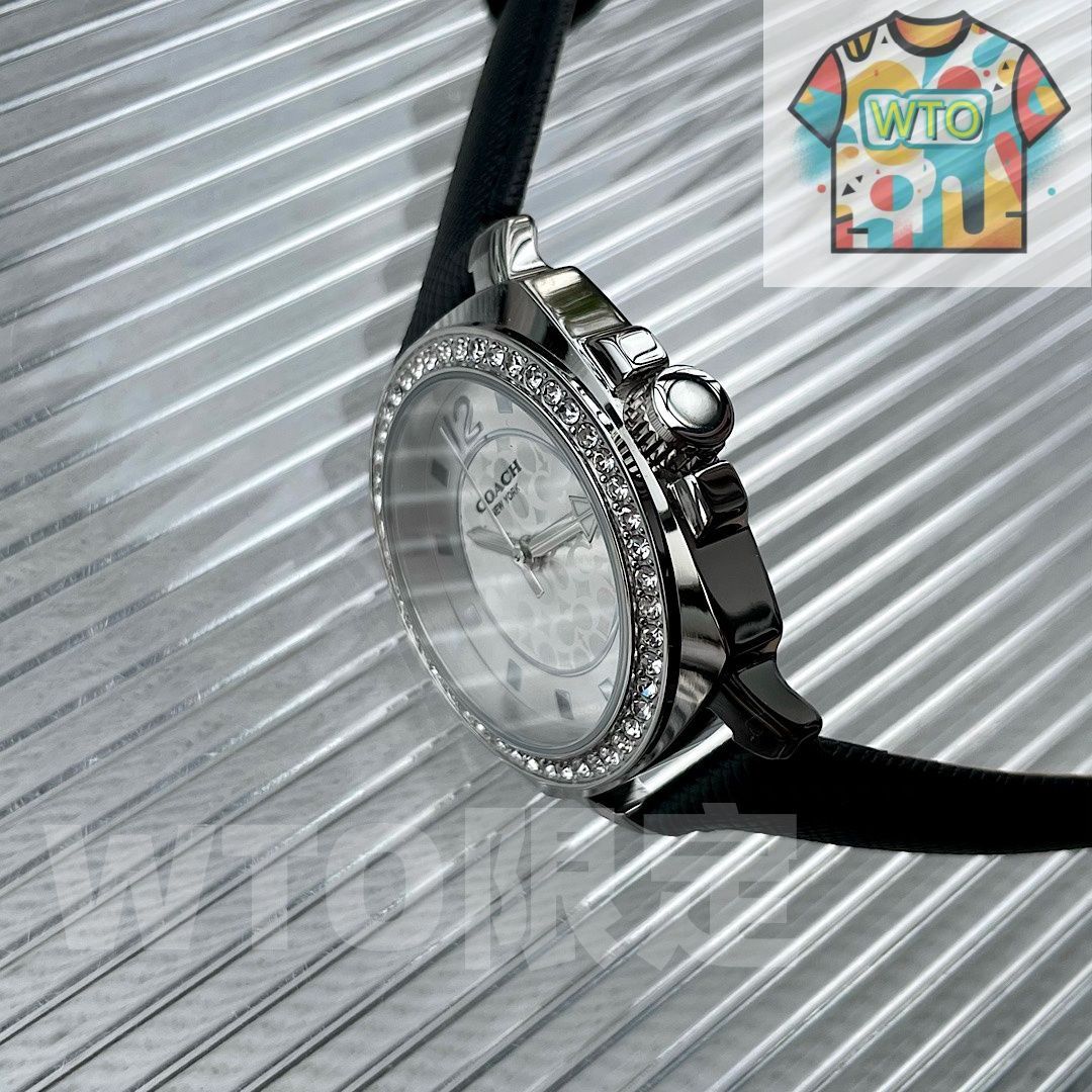 COACH コーチ レディース腕時計 36mm｜スワロフスキークリスタル